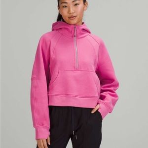 Lululemon Scuba Oversized Half-Zip Hoodie | Pink Blossom
